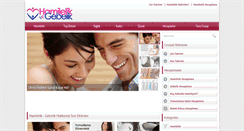 Desktop Screenshot of hamilelikvegebelik.com